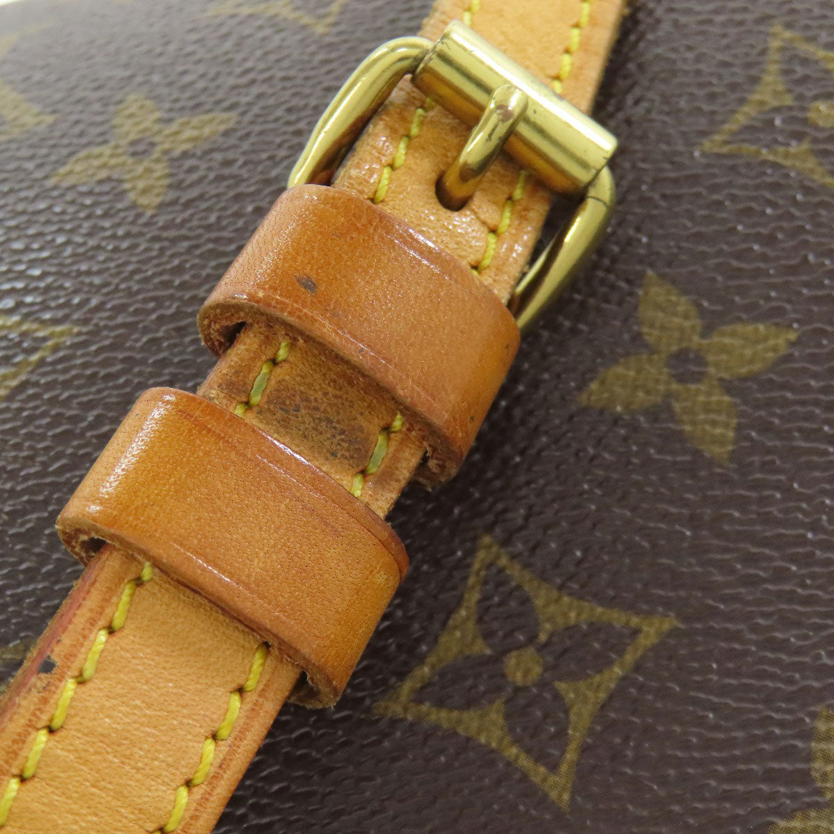 LOUIS VUITTON Shoulder Bag M51221 Monogram canvas Brown Blois Women Used Authentic