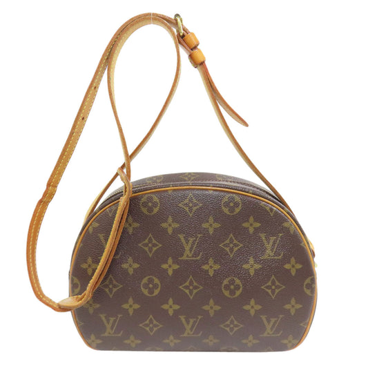 LOUIS VUITTON Shoulder Bag M51221 Monogram canvas Brown Blois Women Used Authentic