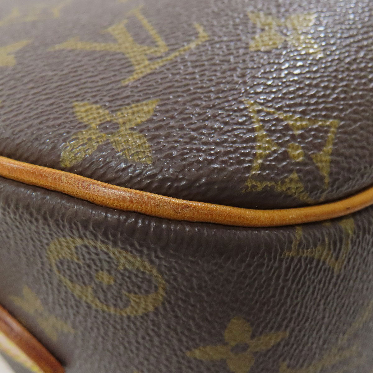 LOUIS VUITTON Shoulder Bag M51221 Monogram canvas Brown Blois Women Used Authentic