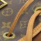 LOUIS VUITTON Backpack M51136 Monogram canvas Brown MontsourisMM Women Used Authentic