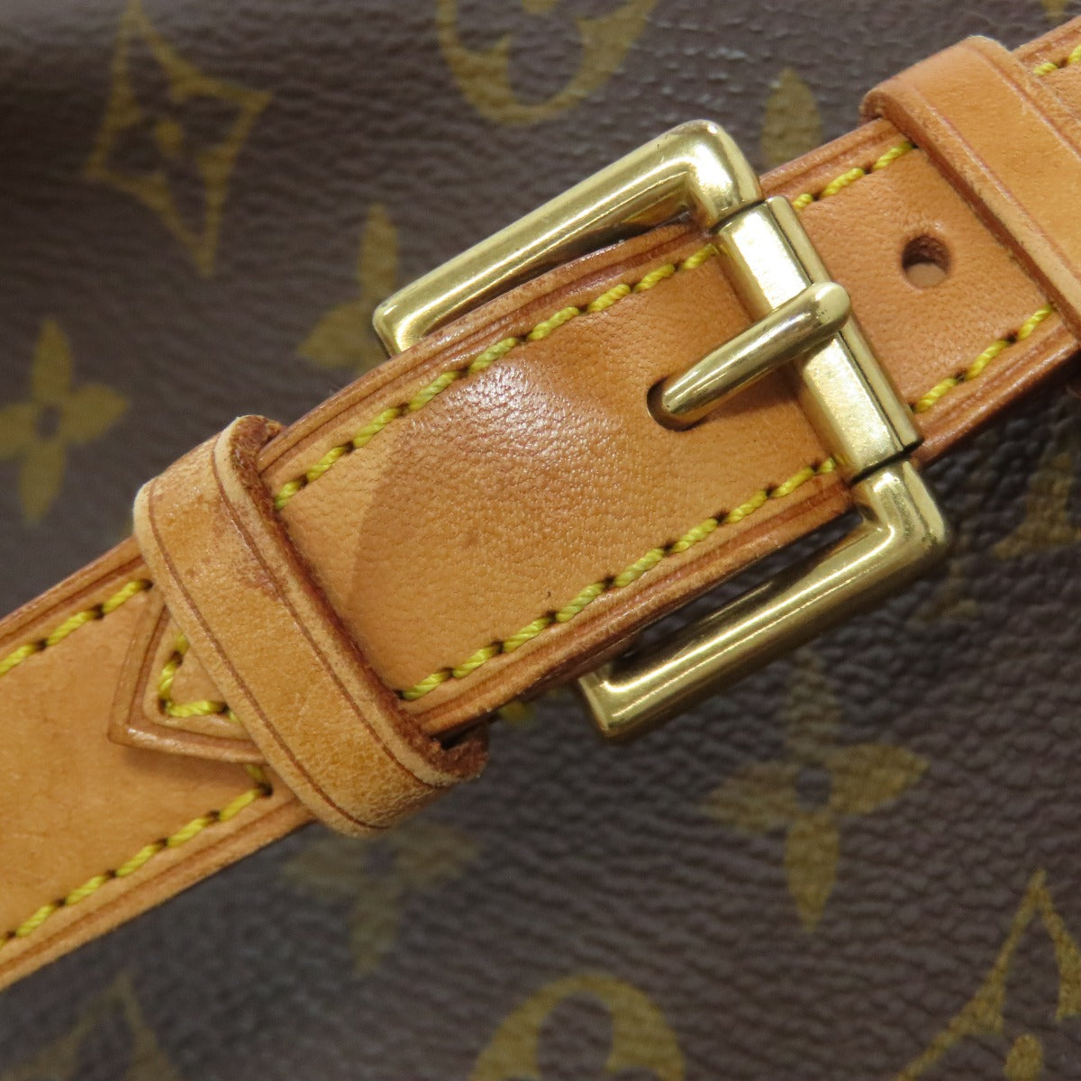 LOUIS VUITTON Backpack M51136 Monogram canvas Brown MontsourisMM Women Used Authentic