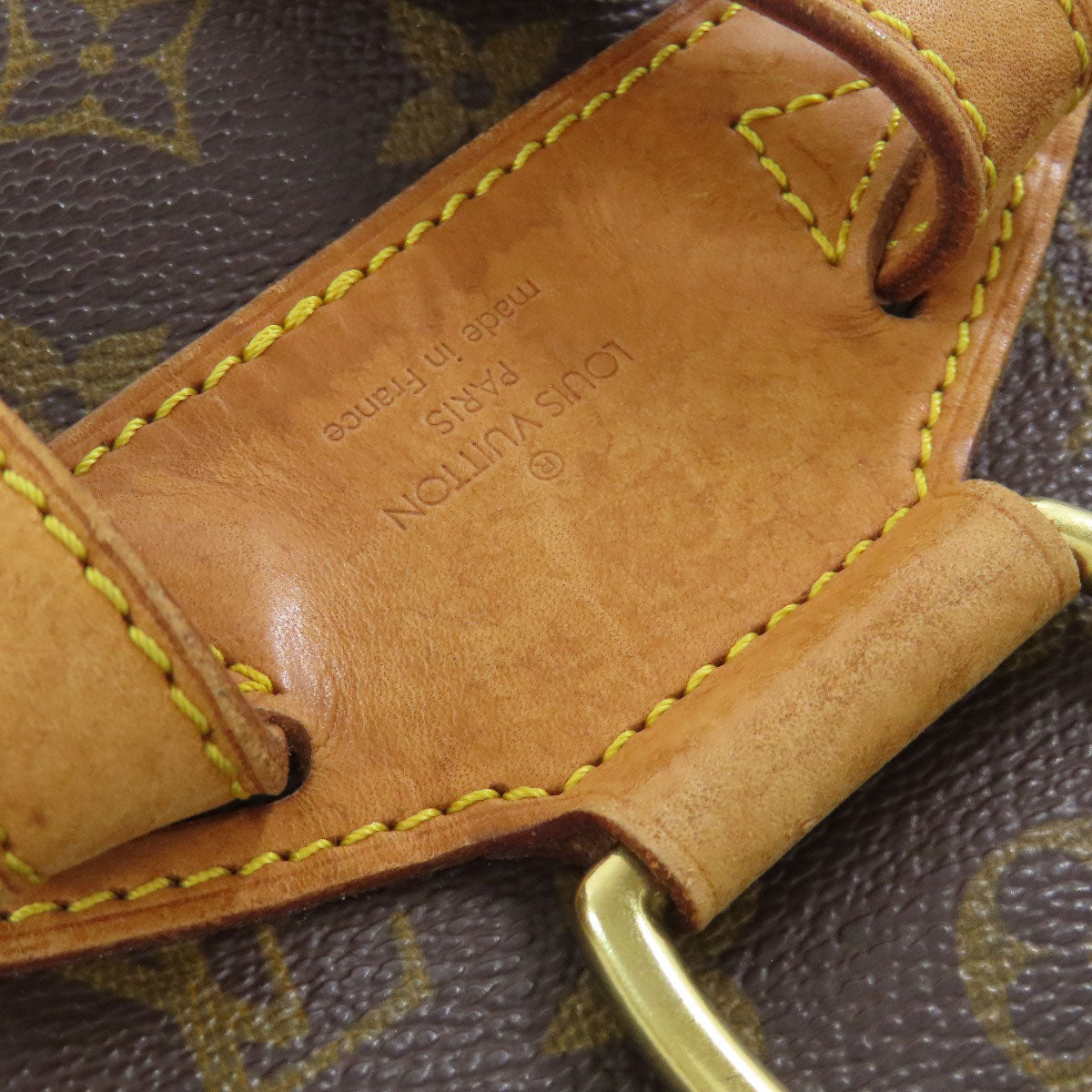 LOUIS VUITTON Backpack M51136 Monogram canvas Brown MontsourisMM Women Used Authentic