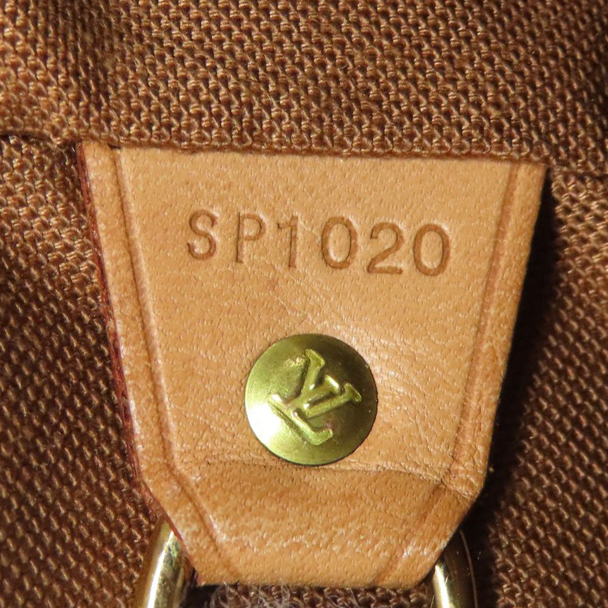 LOUIS VUITTON Backpack M51136 Monogram canvas Brown MontsourisMM Women Used Authentic