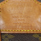 LOUIS VUITTON Backpack M51136 Monogram canvas Brown MontsourisMM Women Used Authentic
