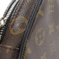 LOUIS VUITTON Cosmetics Pouch M47507 Monogram macacer Brown Truth Toilette PM Women Used Authentic