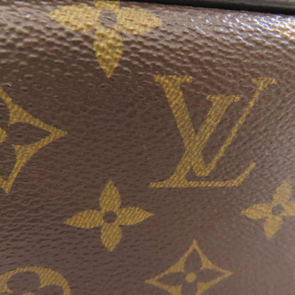 LOUIS VUITTON Cosmetics Pouch M47507 Monogram macacer Brown Truth Toilette PM Women Used Authentic