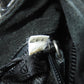 PRADA Shoulder Bag Suede black logo