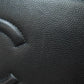 CHANEL Long Wallet Purse Calfskin black COCO Mark SilverMetal