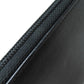 CHANEL Long Wallet Purse Calfskin black COCO Mark SilverMetal