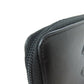 CHANEL Long Wallet Purse Calfskin black COCO Mark SilverMetal