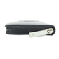 CHANEL Long Wallet Purse Calfskin black COCO Mark SilverMetal