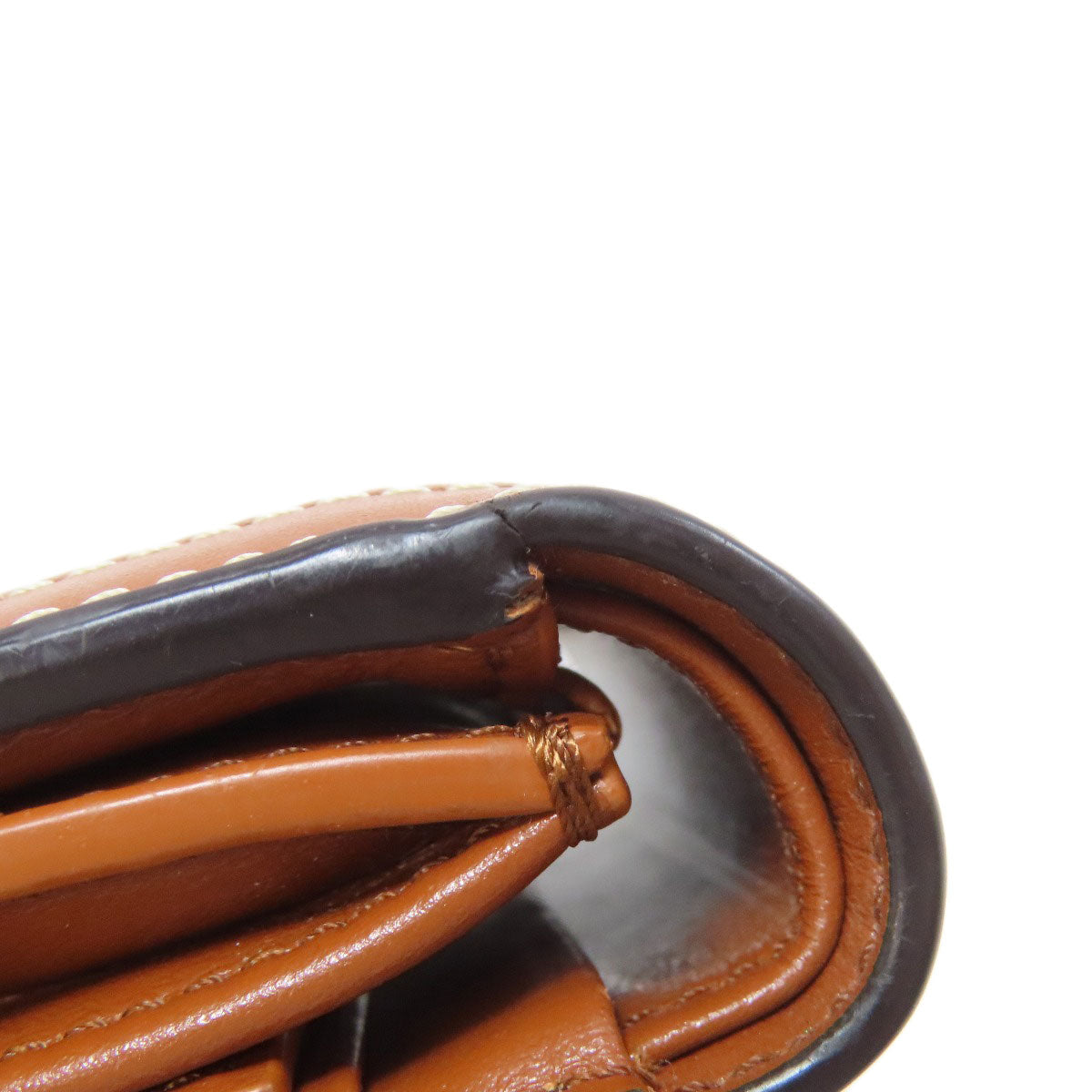 CELINE Bifold Wallet canvas Brown Triomphe
