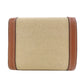 CELINE Bifold Wallet canvas Brown Triomphe