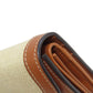 CELINE Bifold Wallet canvas Brown Triomphe