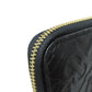 BURBERRY Long Wallet Purse leather black logo