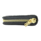 BURBERRY Long Wallet Purse leather black logo