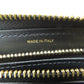 BURBERRY Long Wallet Purse leather black logo