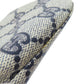 GUCCI Accessory pouch Calfskin gray GG Clasp Wallet