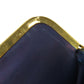 GUCCI Accessory pouch Calfskin gray GG Clasp Wallet