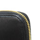 PRADA Long Wallet Purse leather black logoMetal Women Used Authentic