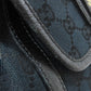 GUCCI Backpack 141642 canvas black GG Women Used Authentic