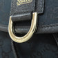 GUCCI Backpack 141642 canvas black GG Women Used Authentic