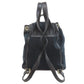 GUCCI Backpack 141642 canvas black GG Women Used Authentic