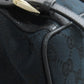 GUCCI Backpack 141642 canvas black GG Women Used Authentic