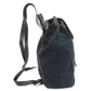 GUCCI Backpack 141642 canvas black GG Women Used Authentic
