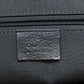 GUCCI Backpack 141642 canvas black GG Women Used Authentic