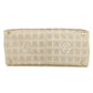 CHANEL Tote Bag Nylon jacquard beige New Travel Line MM