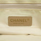 CHANEL Tote Bag Nylon jacquard beige New Travel Line MM