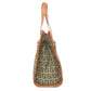 FENDI Handbag canvas Brown Zucca Pattern Women Used Authentic