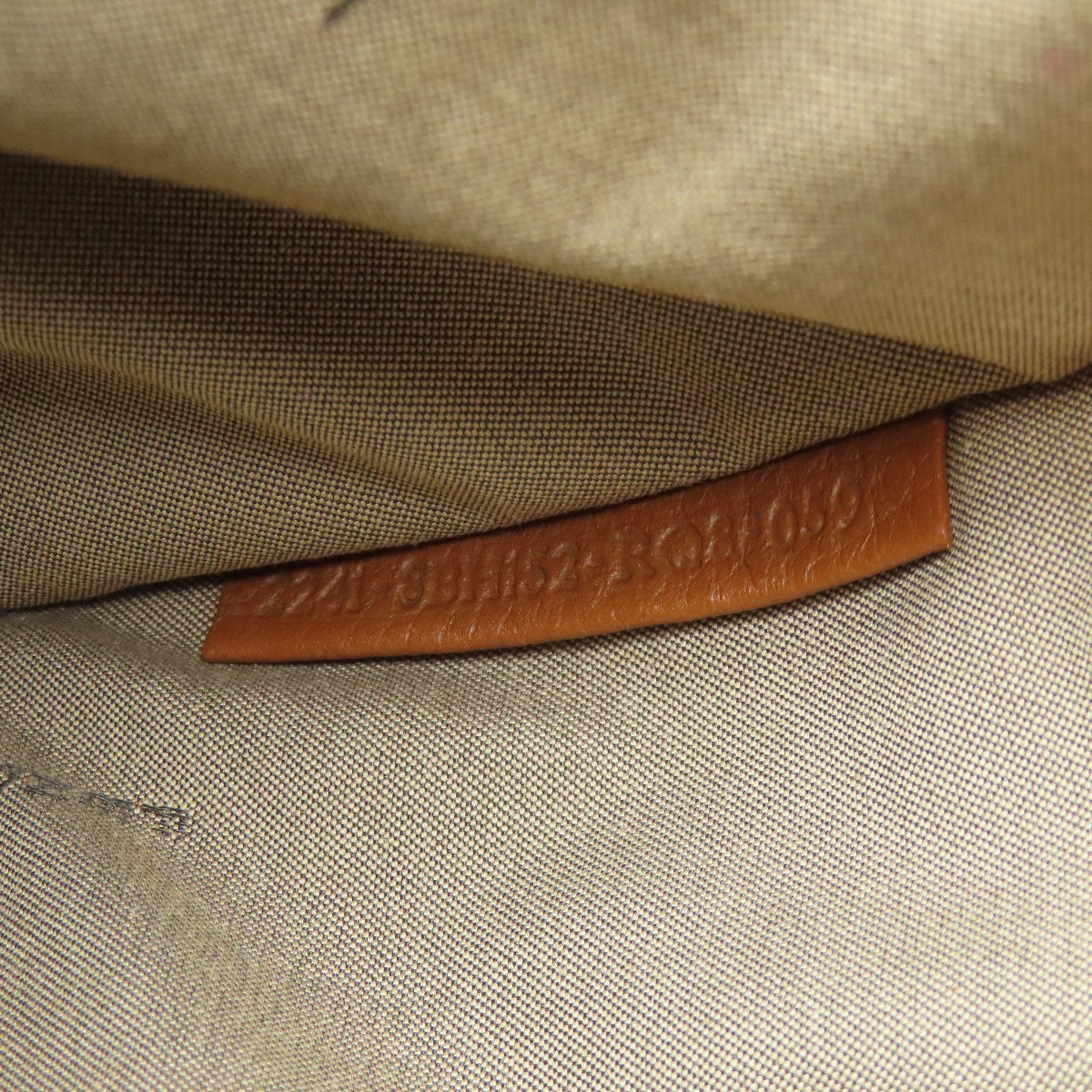 FENDI Handbag canvas Brown Zucca Pattern Women Used Authentic