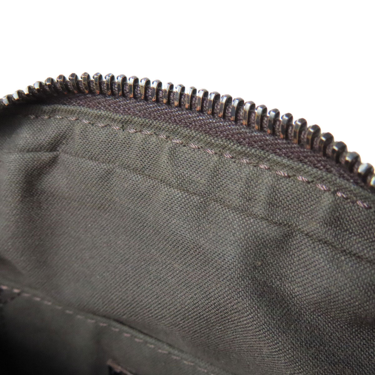FENDI Shoulder Bag canvas Brown Zucca Pattern