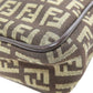 FENDI Shoulder Bag canvas Brown Zucca Pattern