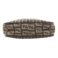 FENDI Shoulder Bag canvas Brown Zucca Pattern