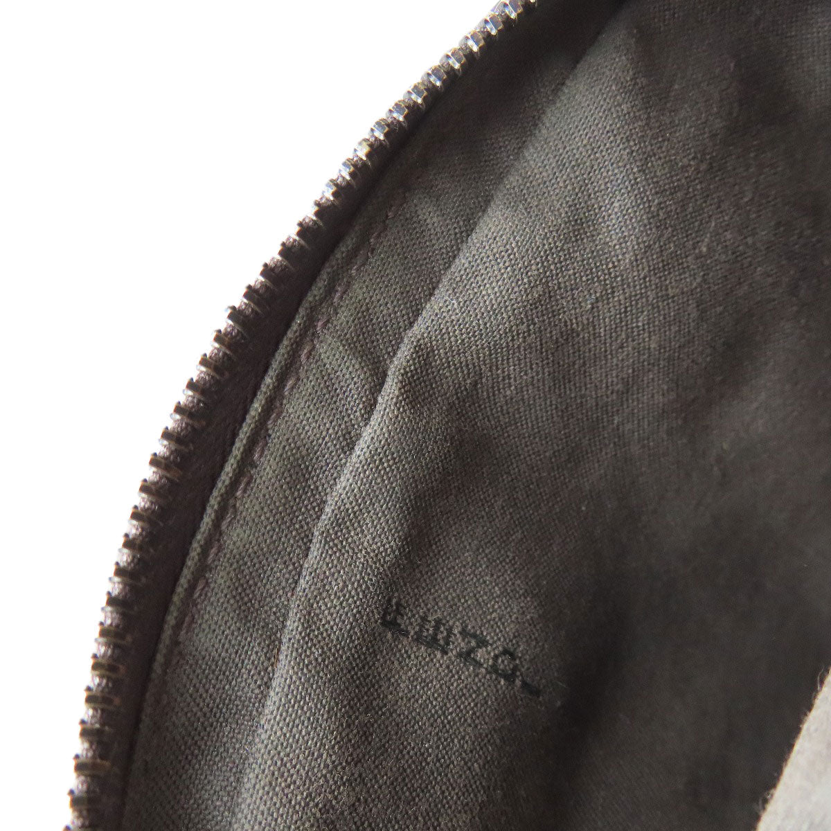 FENDI Shoulder Bag canvas Brown Zucca Pattern