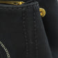 PRADA Handbag canvas black Canapa mini 2 WAY