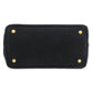 PRADA Handbag canvas black Canapa mini 2 WAY