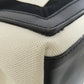 BALENCIAGA Handbag 339933 canvas white Navy kabas Women Used Authentic