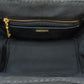 PRADA Handbag canvas black Canapa Mini 2WAY Women Used Authentic