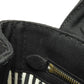 PRADA Handbag canvas black Canapa Mini 2WAY