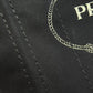 PRADA Handbag canvas black Canapa Mini 2WAY