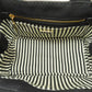 PRADA Handbag canvas black Canapa Mini 2WAY