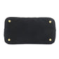 PRADA Handbag canvas black Canapa mini 2 WAY