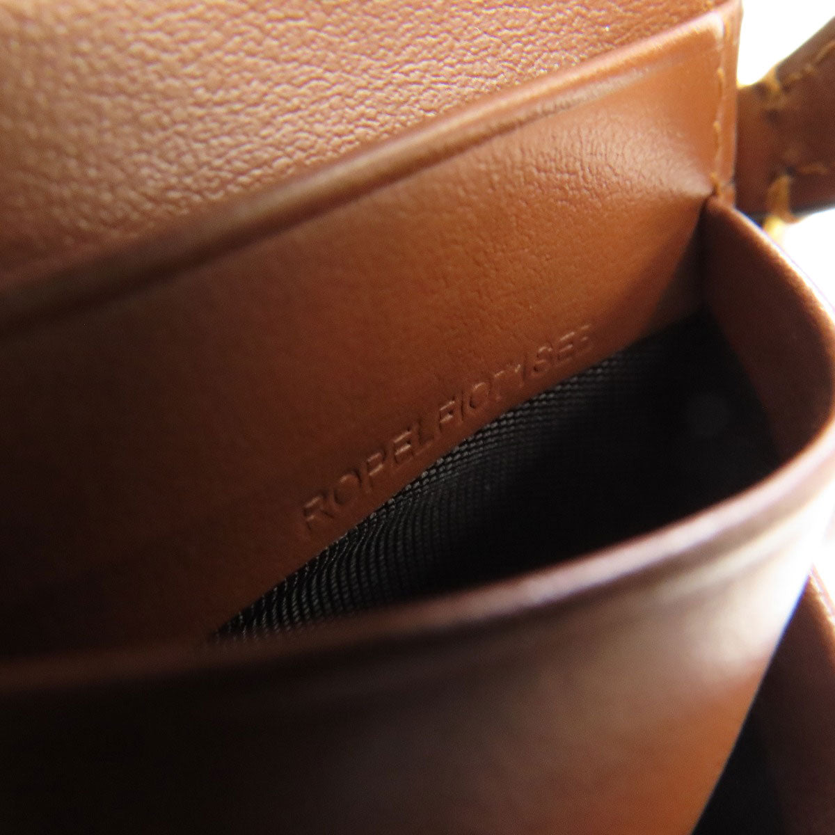 BURBERRY Bifold Wallet leather Brown TB logo pattern Women Used Authentic