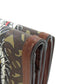 BURBERRY Bifold Wallet PVC Brown logo Women Used Authentic