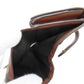 BURBERRY Bifold Wallet PVC Brown logo Women Used Authentic