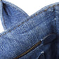 PRADA Handbag denim blue Canapa Mini 2WAY Women Used Authentic